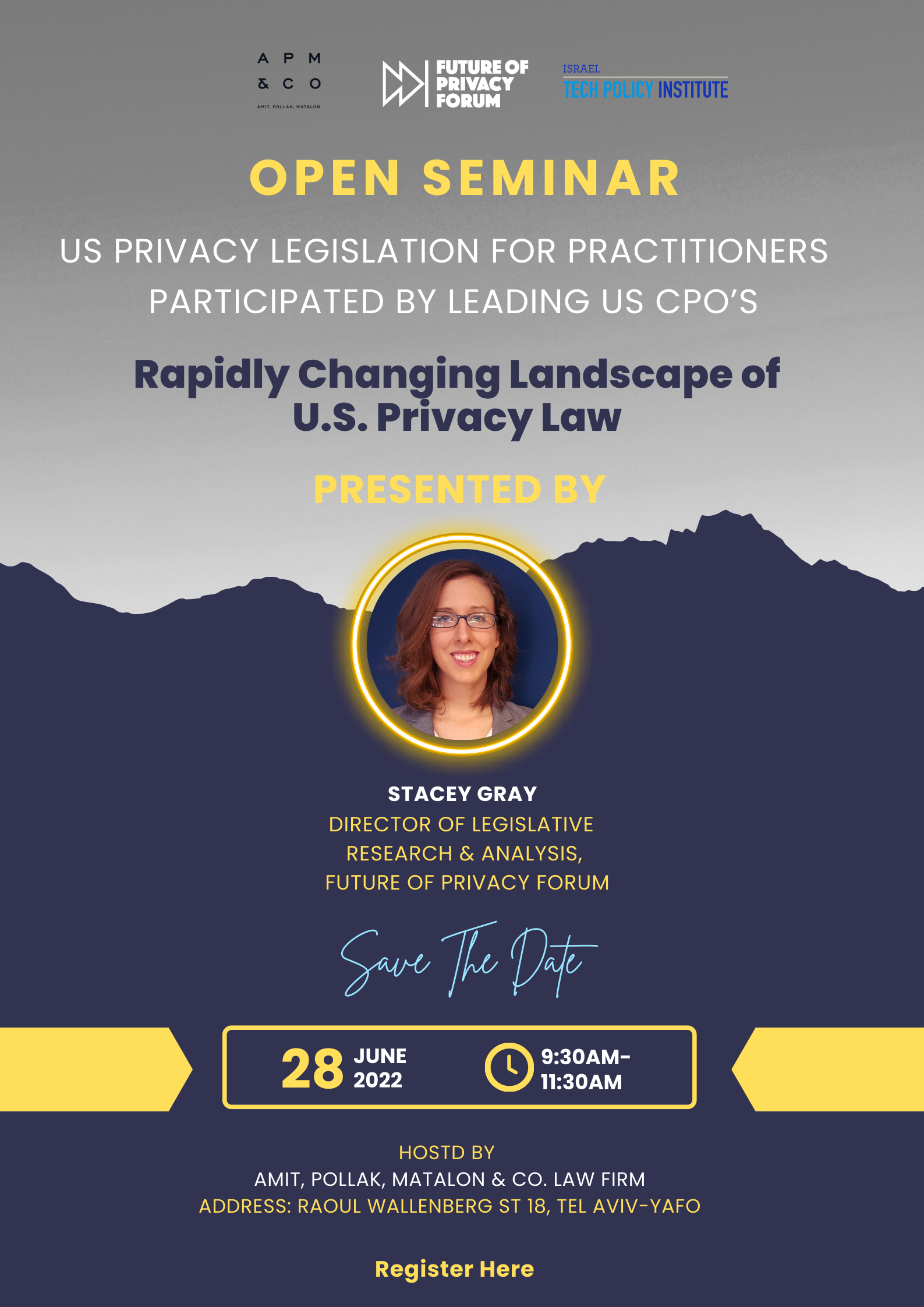 US Privacy Legislation Seminar for Practitioners